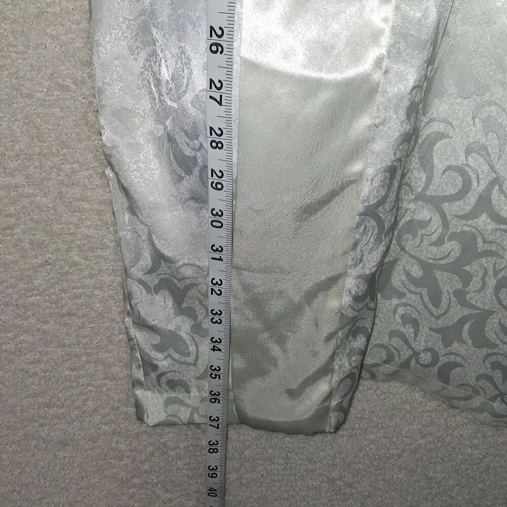 VTG Victoria's Secret Gold Label Satin Sz OS Damask Kimono Romantic Coquette